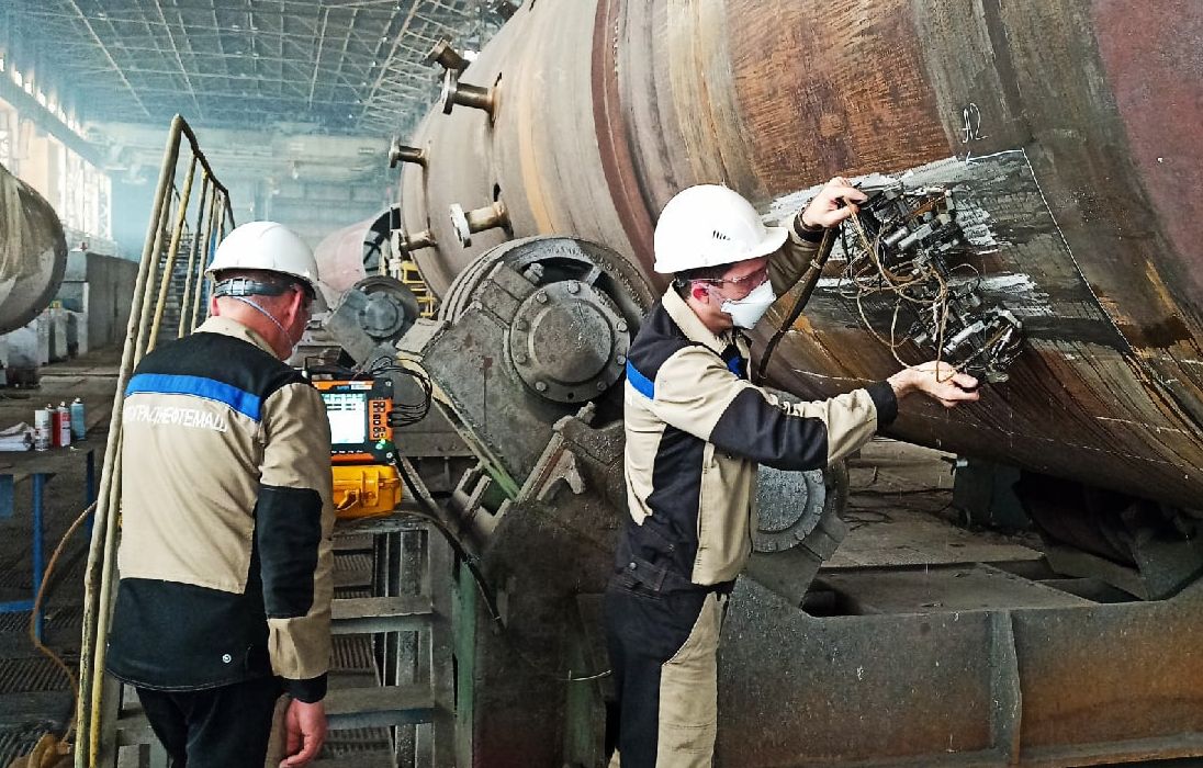 Лаборатория «Волгограднефтемаш» применяет метод ToFD для контроля качества сварных швов 